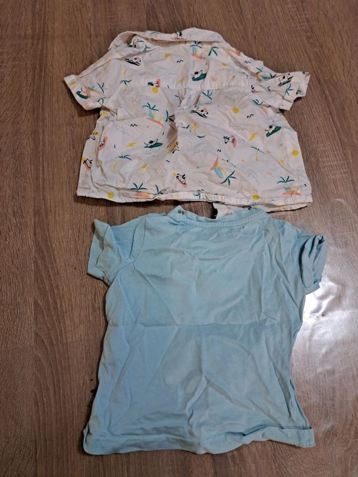 T-shirt et chemise In extenso motif chien 9 mois - photo numéro 2