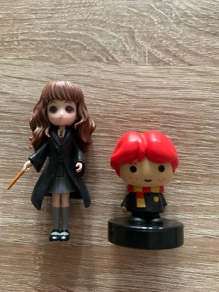Figurines Hermione et Ron Weasley - photo numéro 4