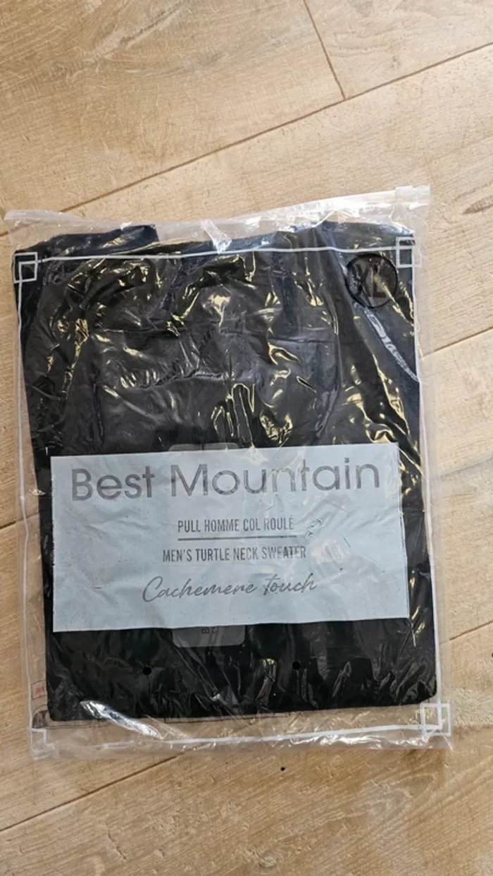 Pull col roulé XL
