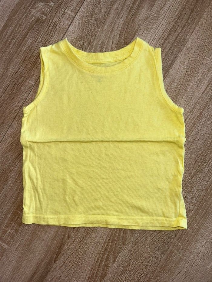 Débardeur jaune