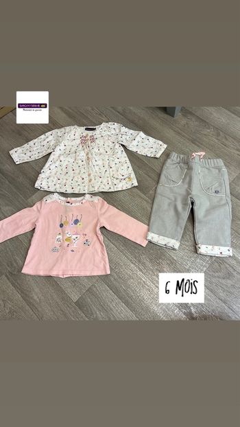 Ensemble Sergent major taille 6 mois