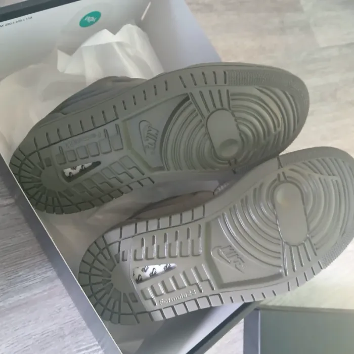 Air Jordan 1 Low Method of Make neuves Kaki - photo numéro 3