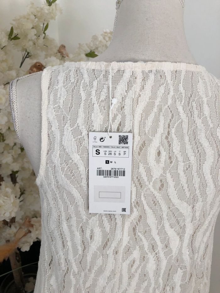 Robe longue d’été Zara neuve taille S - photo numéro 9