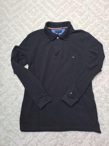 Polo noir Tommy Hilfiger Taille S