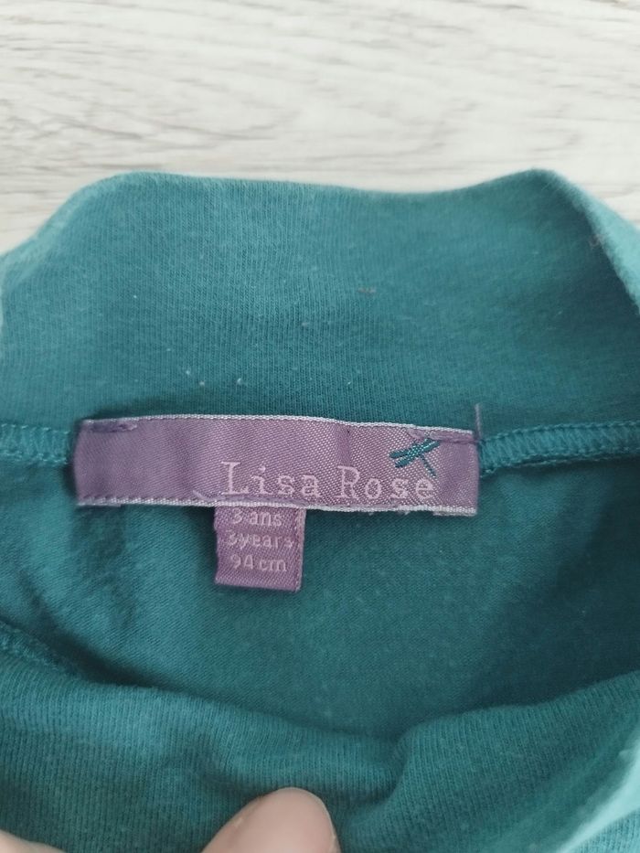 Sous pull col roulé fille 3 ans - photo numéro 3