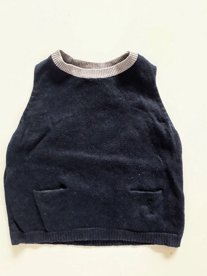 Pull sans manches 2 ans