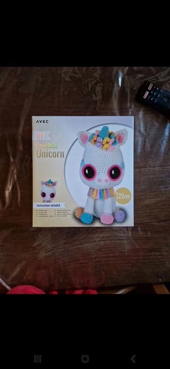 Licorne en crochet à faire soi-même