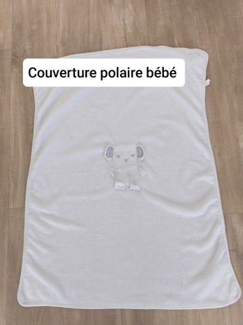 Couverture polaire bébé enfant