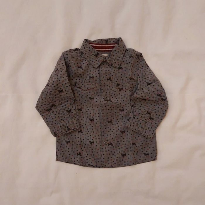 Chemise motifs Chien