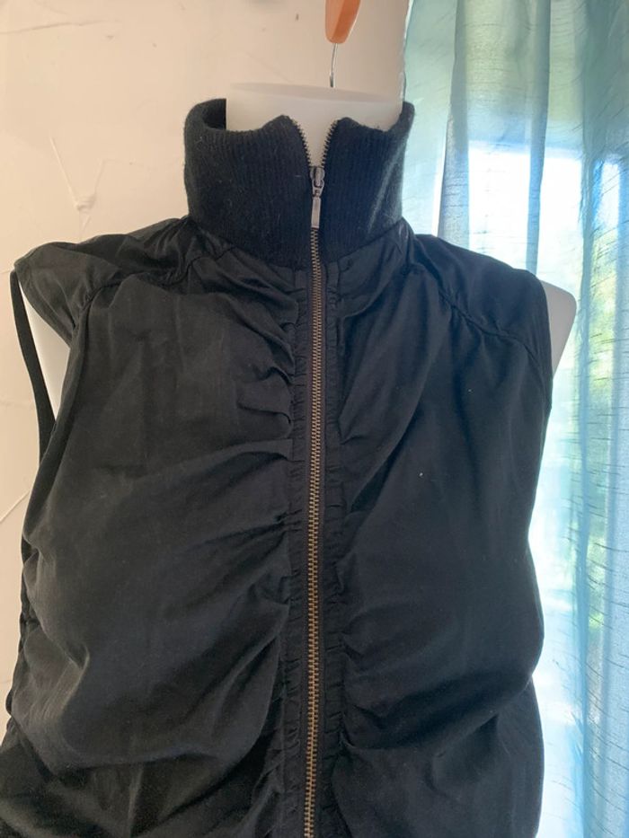 Veste sans manches Derhy taille 38 noire - photo numéro 6