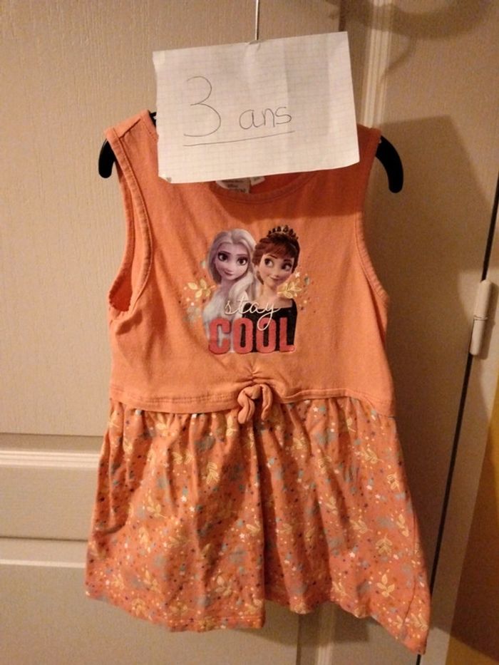 Robe reine des neiges 3 ans