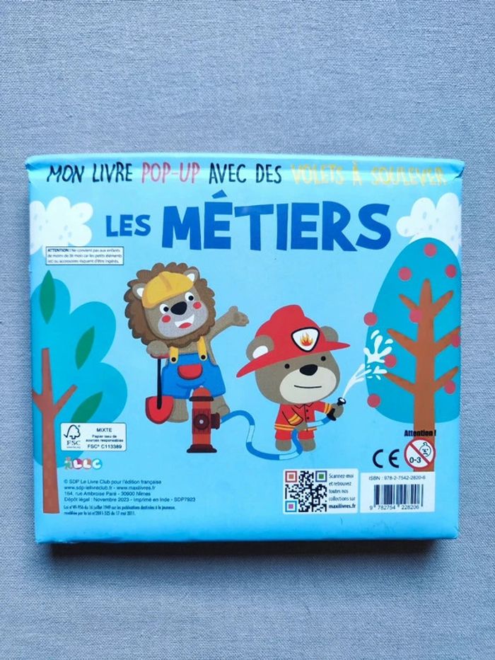 Livre pop UP avec volets à soulever - photo numéro 6