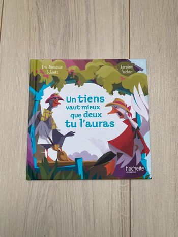 Livre Un tiens vaut mieux que deux tu l’auras