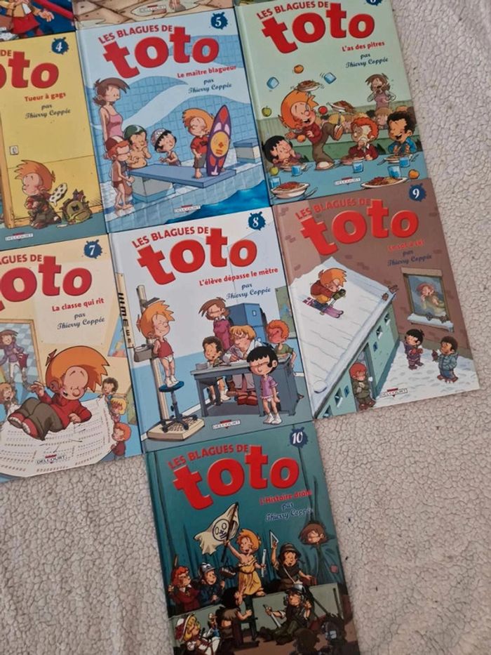 Lot de  10 bandes  dessinées Les blagues de Toto - photo numéro 5