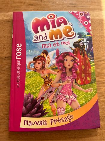 Livre bibliothèque rose mia and me tome 6