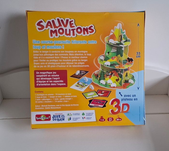 Jeu coopératif Sauve Moutons Des 5 ans - photo numéro 3