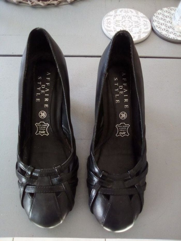 belle chaussure à talons taille 36