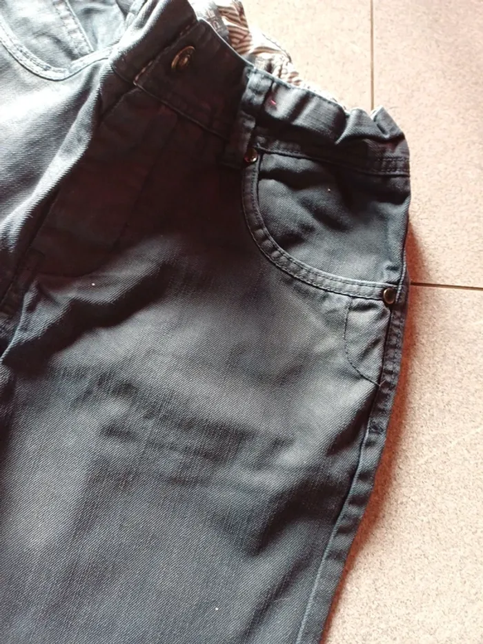 Pantalon slim habillé taille réglable 14 ans - photo numéro 5