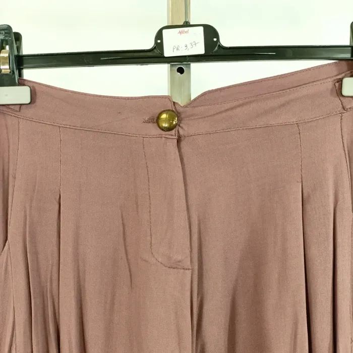 Sarouel bordeaux pastel Gat Rimon - Taille 1 - 100 % viscose - Fabriqué en France A587 - photo numéro 3