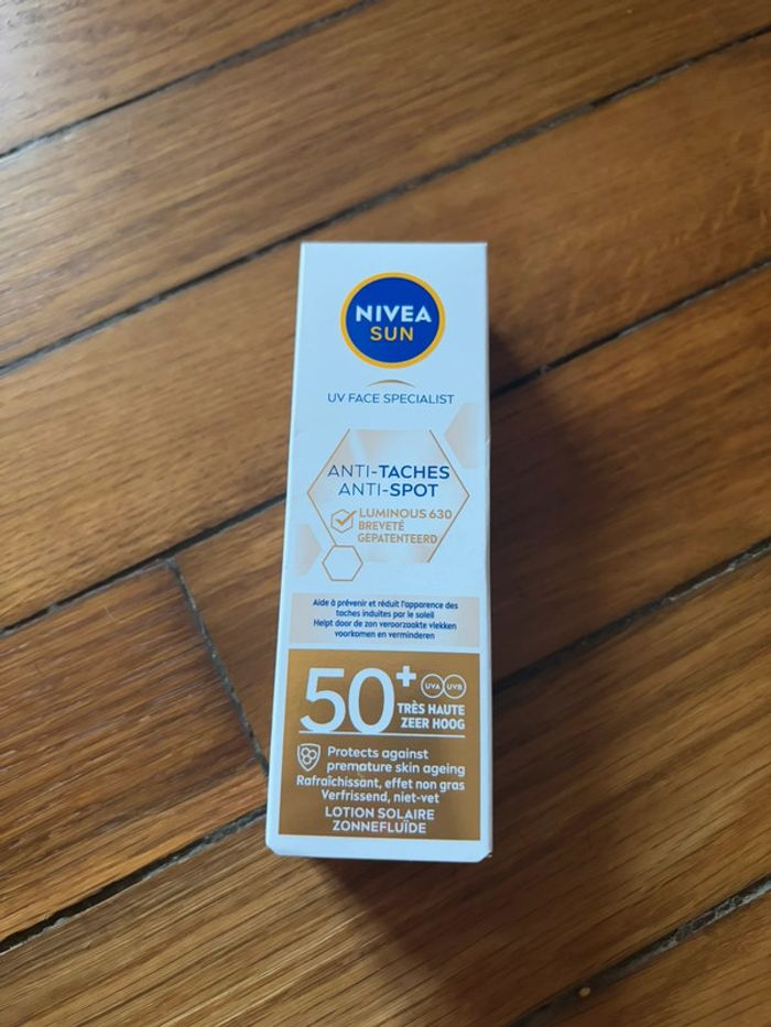 Crème anti tache