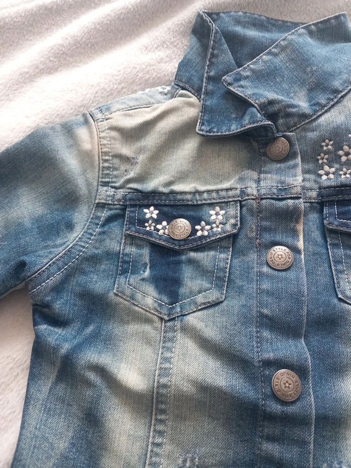 Veste en jean 6 ans - photo numéro 3
