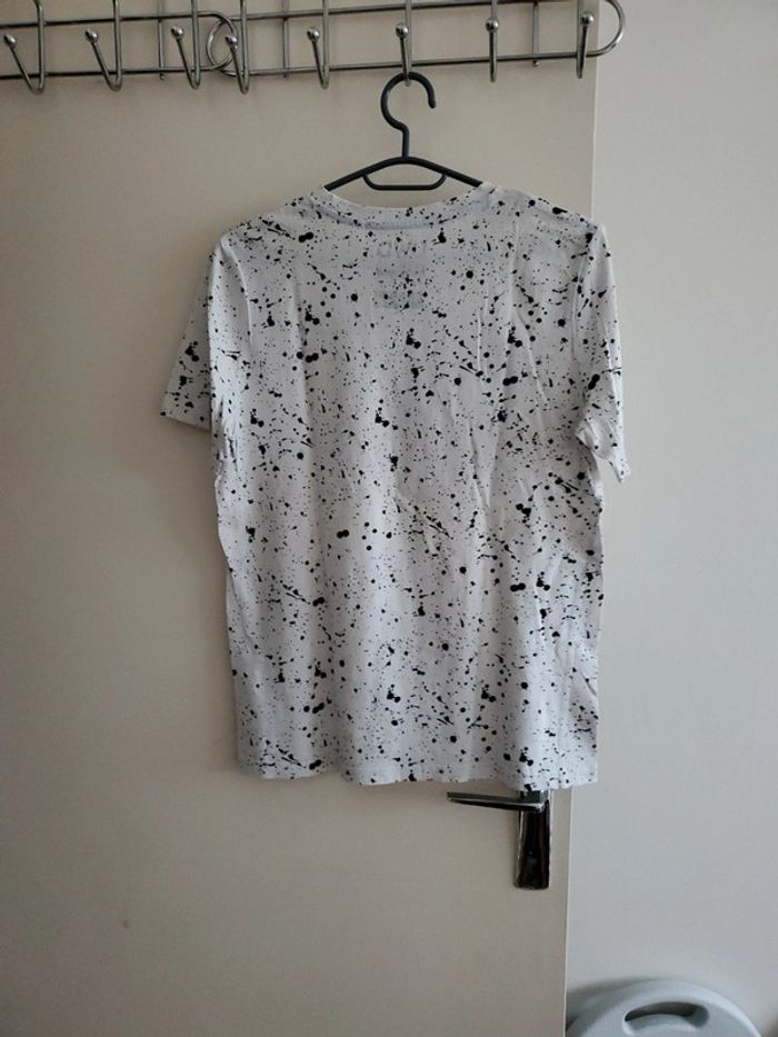 Tee-shirt blanc et bleu 13/14 ans 158/164cm C&A - photo numéro 2