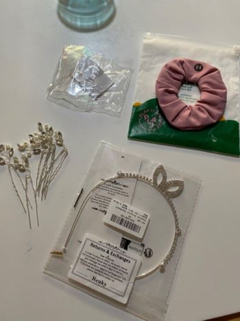 Lot  de  7 accessoires à cheveux