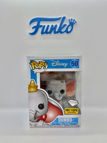 Funko Pop Disney Dumbo 50 Diamond Hot Topic Exclusive 🇺🇸