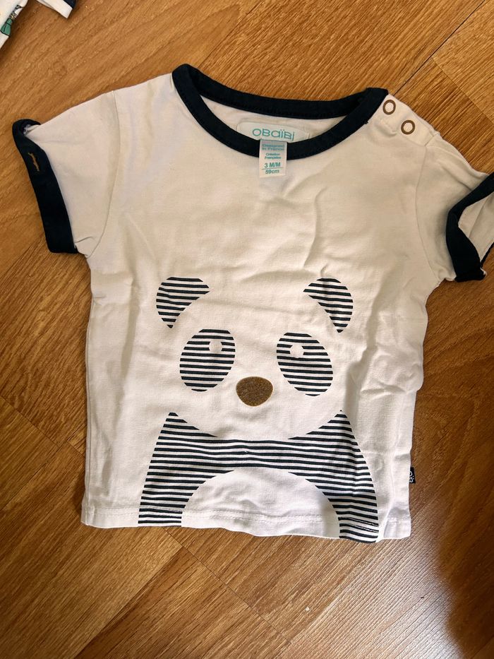 Lot t-shirt bébé toutes marques - photo numéro 2