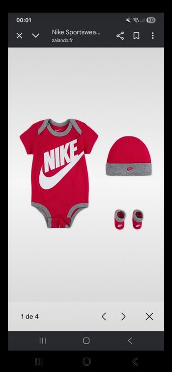 Ensemble nike