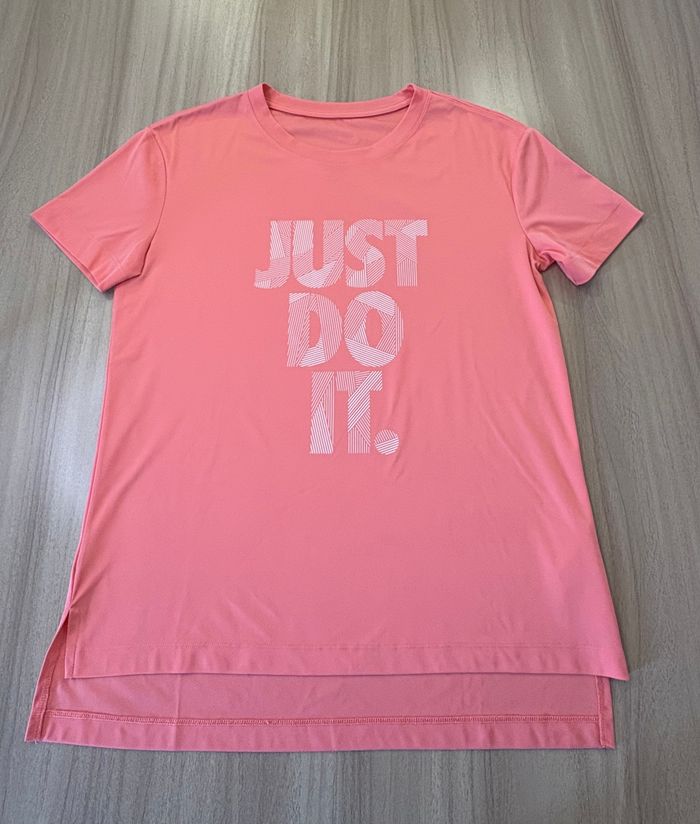 T-shirt Nike rose pâle - Taille S – Inscription « Just Do It » - photo numéro 2