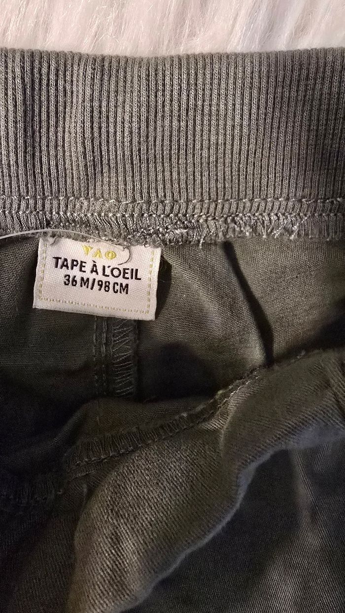 (Neufs non portés) 🏷🥰🤩 Ensemble teeshirt ml et pantalon toile 3ans garçon 🤩🥰💙 - photo numéro 7