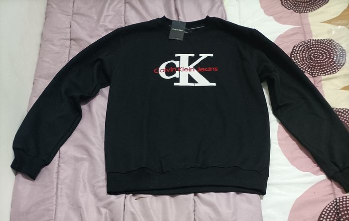 Pull Calvin Klein noir S - photo numéro 2