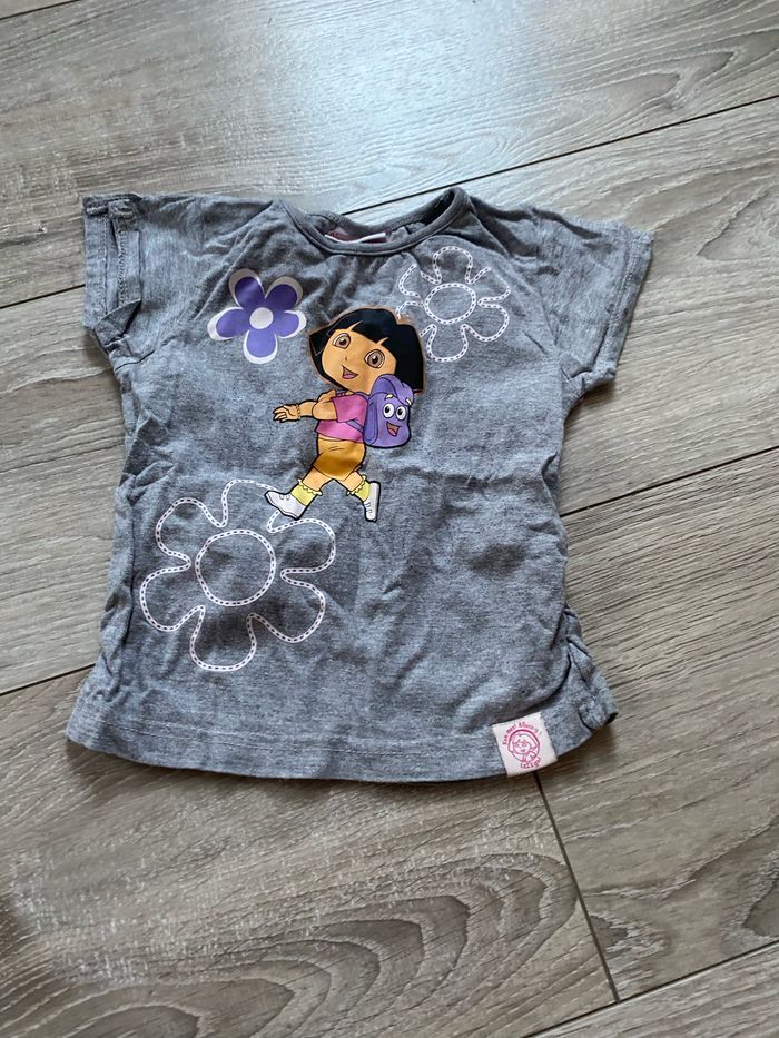 Lot tee shirt fille 2 ans - photo numéro 2