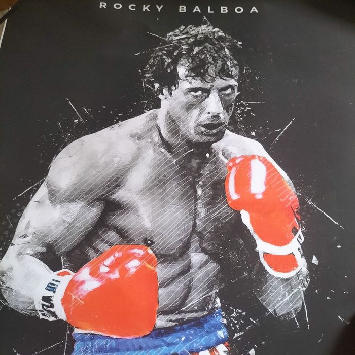 Poster sur toile Rocky Balboa - photo numéro 2