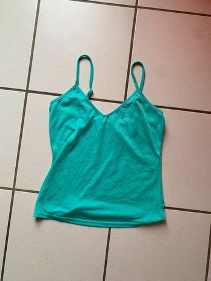 Débardeur vert taille S