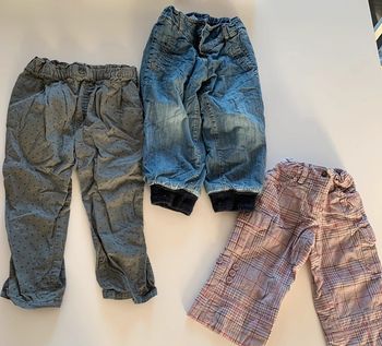 Lot 3 pantalons 36 mois