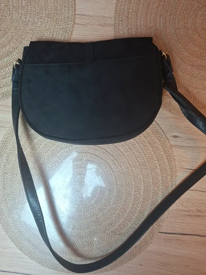 Sac bandoulière Manoukian noir – style chic et pratique - photo numéro 7