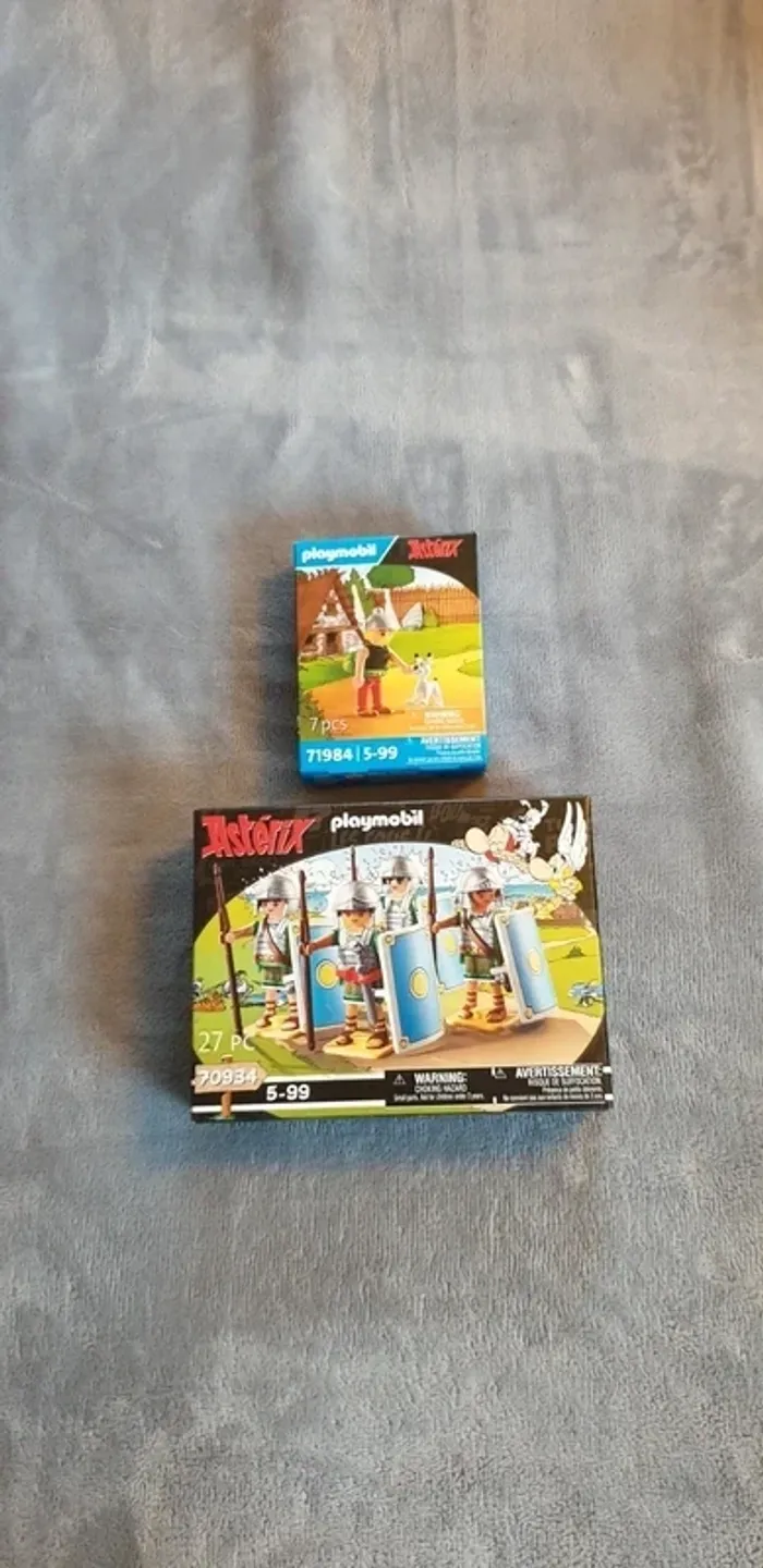 2 coffrets Playmobil - Astérix