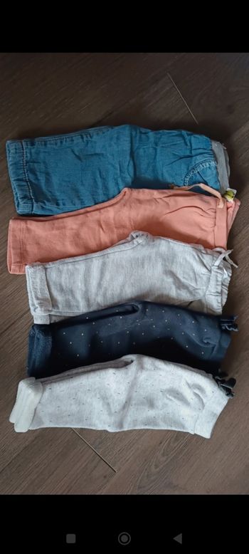 Pantalons molletonné lot