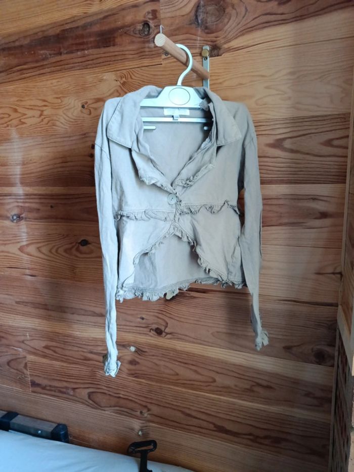 Beau Gilet manches longues here there