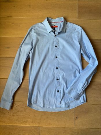 Chemise bleue clair