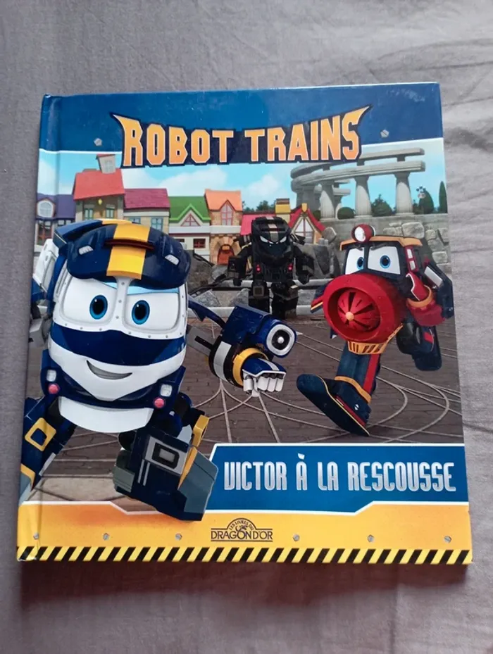 Livre robot trains