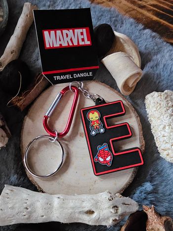 Porte-clé Marvel Disney - Lettre E