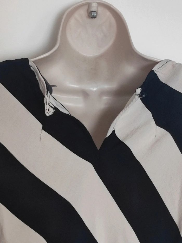 Blouse ample rayé noir blanc / Primark - 34/XS à 38/M - photo numéro 14