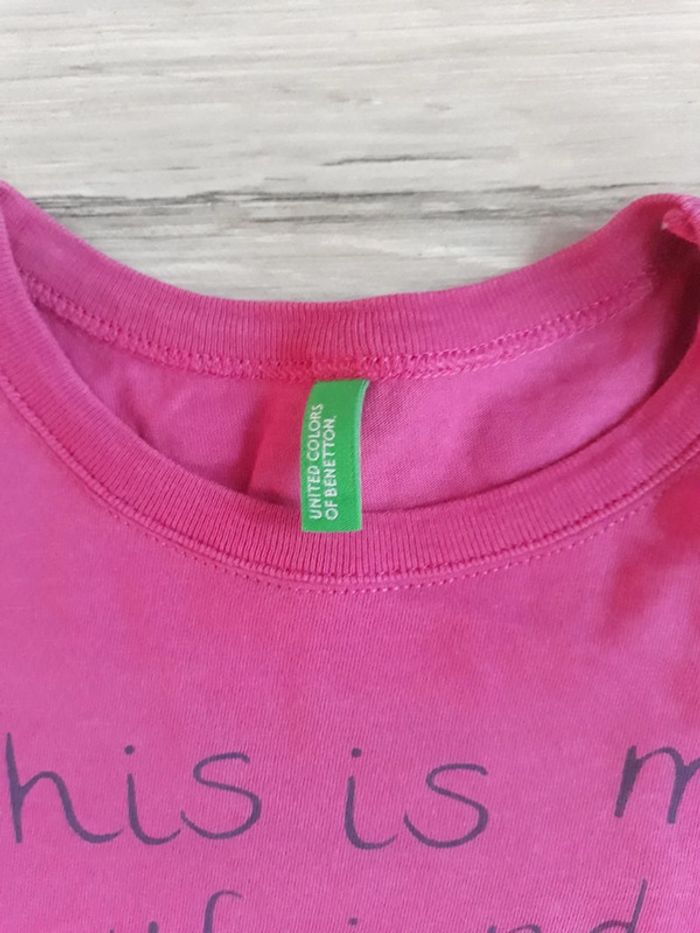 Tee shirt 'Benetton' 7-8ans - photo numéro 2
