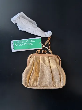 Sac bandouilère or Benetton