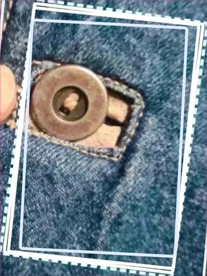 Veste fourré jeans globe trotter - photo numéro 4
