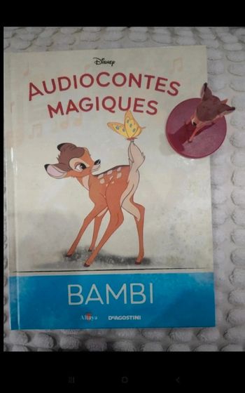 21ēme audioconte magique collection altaya deagostini livre et figurine disney audio conte