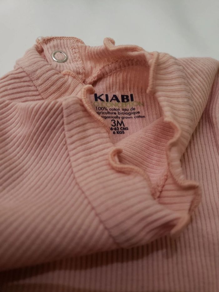 Ensemble haut manches longues 3 mois Kiabi et leggings Tex Baby 3 mois - photo numéro 6